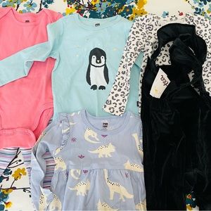 Girls 12-18 Months Lot of Six